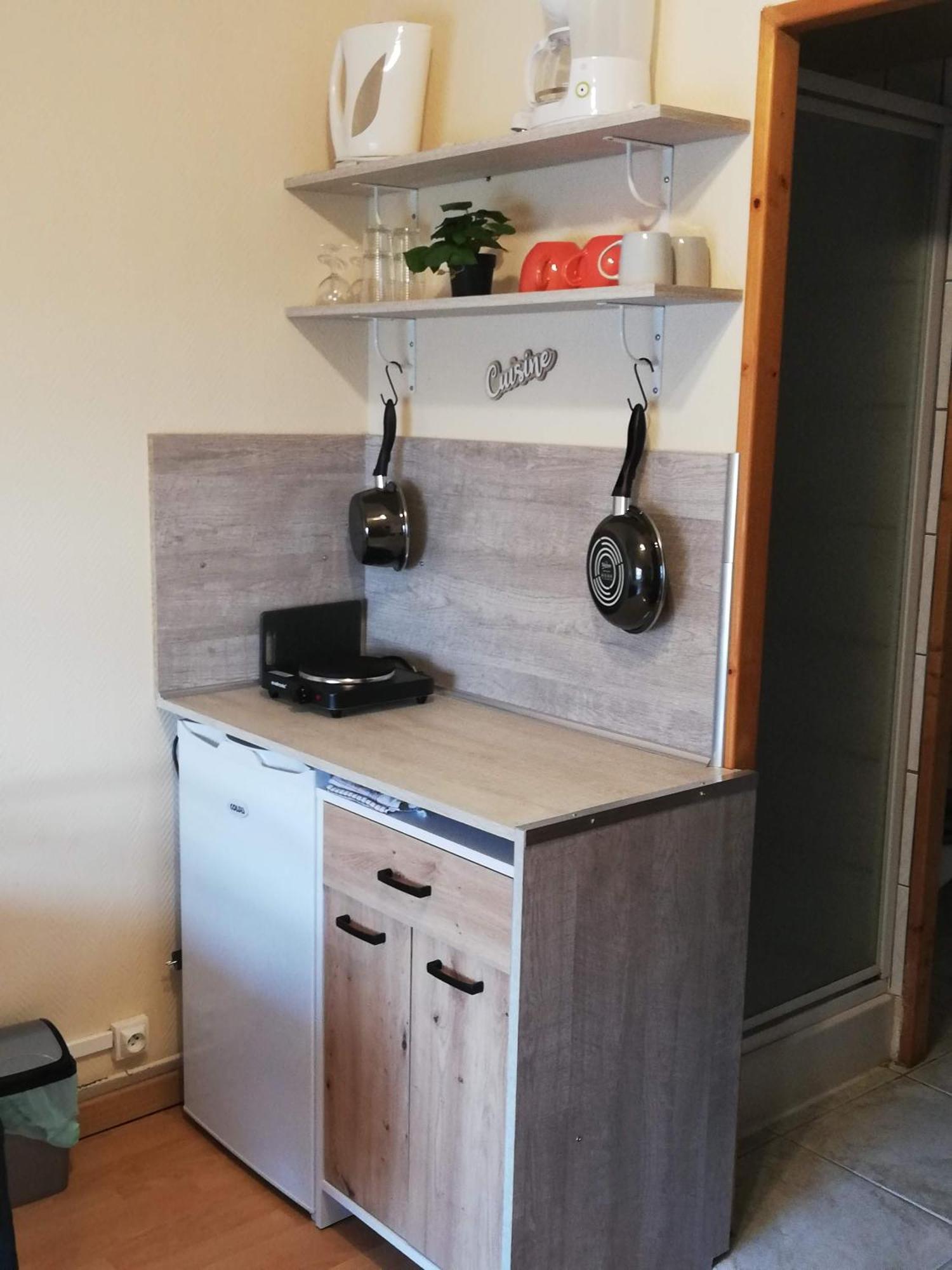 Chambre Studio Avec Kichenette Soleil De Nacre Hermanville-sur-Mer Exterior foto